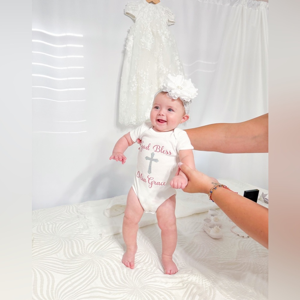 Baby Christening Onesie - available for boy or girl